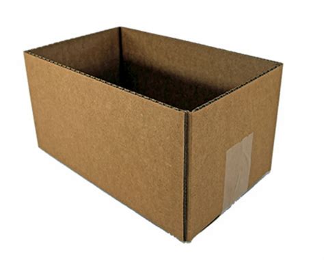 half slotted corrugated box